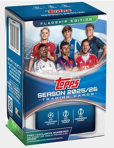 2025-26 Topps UEFA Club Competitions Value Box