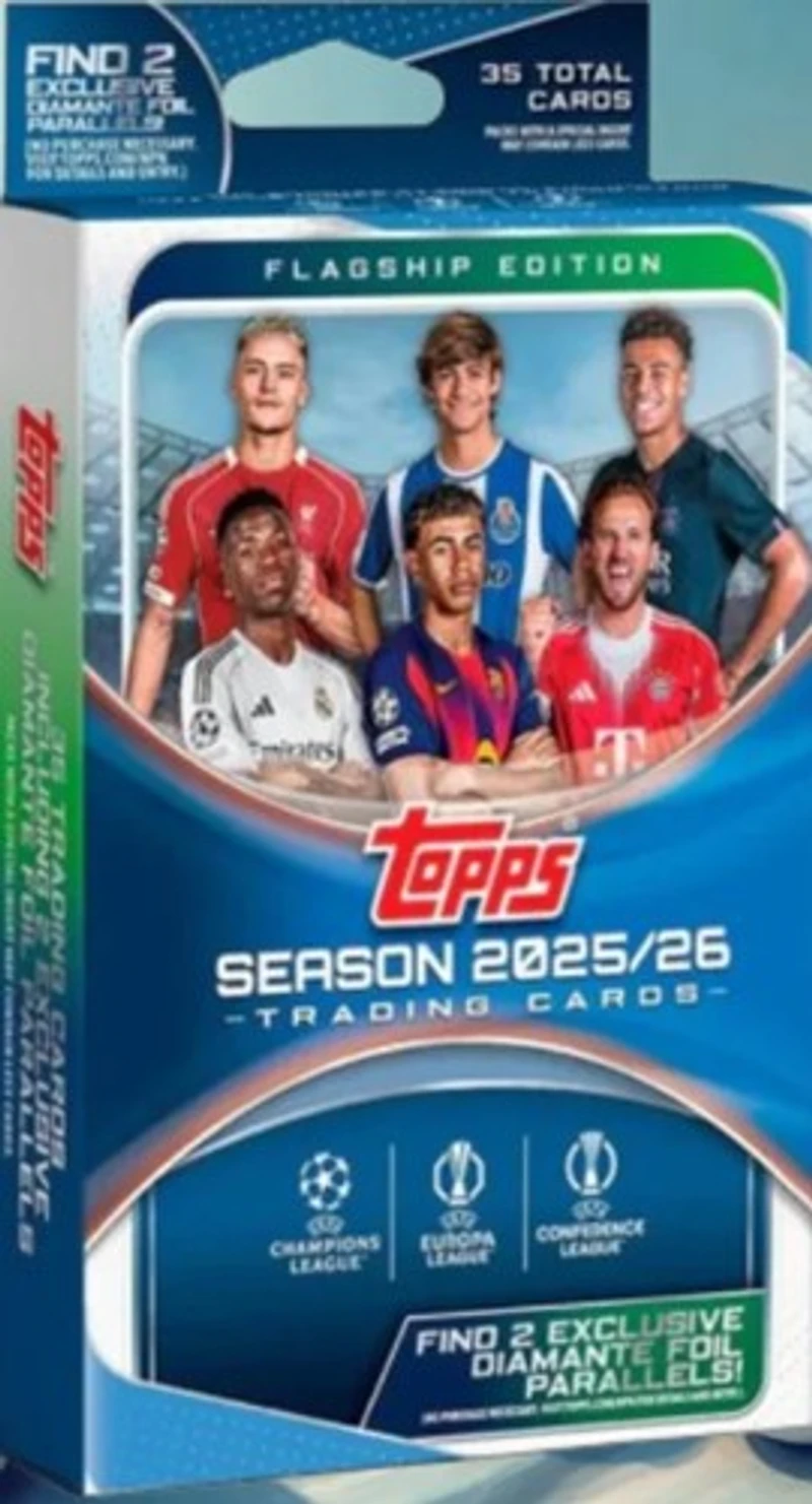 2025-26 Topps UEFA Club Competitions Hanger Box