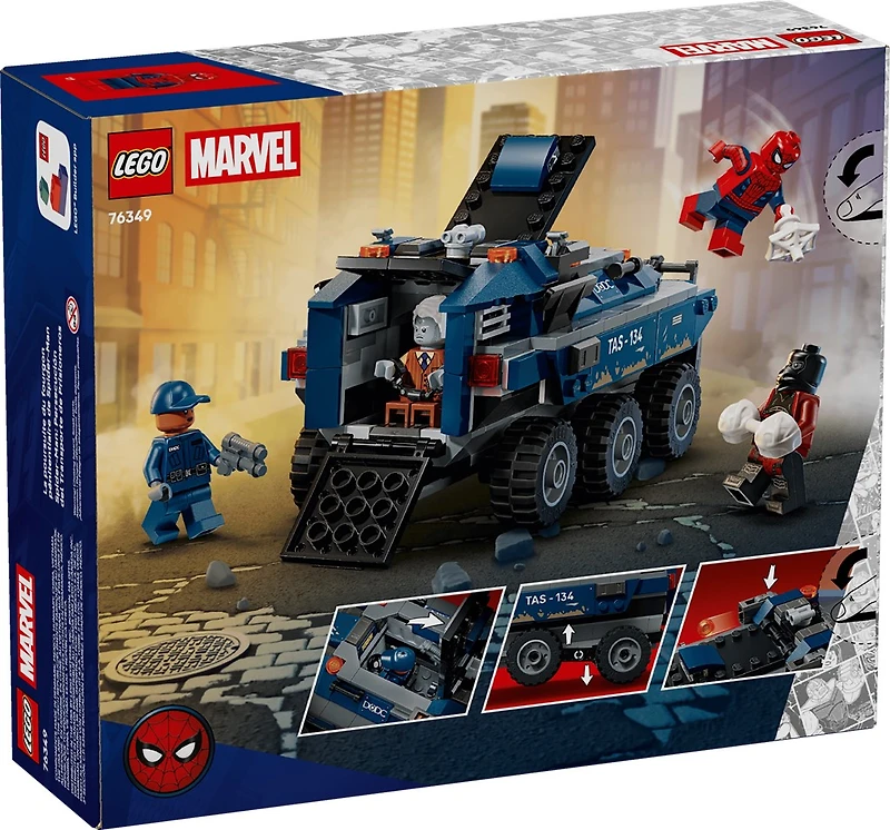 LEGO Spider-Man Prison Transport Chase