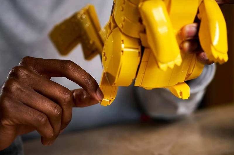 LEGO Pikachu and Poké Ball