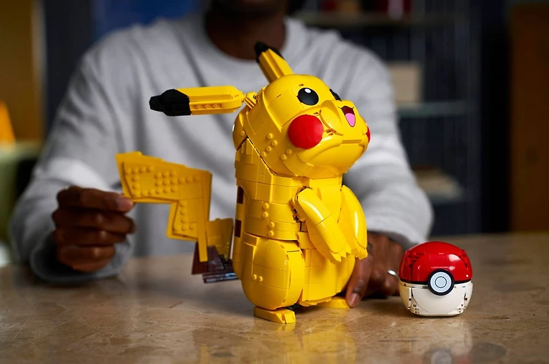 LEGO Pikachu and Poké Ball