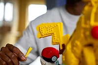 LEGO Pikachu and Poké Ball