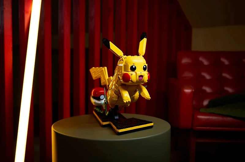LEGO Pikachu and Poké Ball