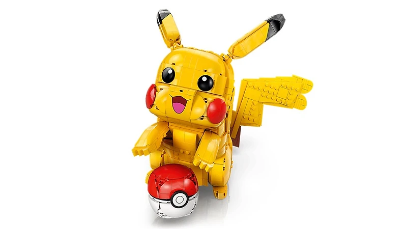 LEGO Pikachu and Poké Ball