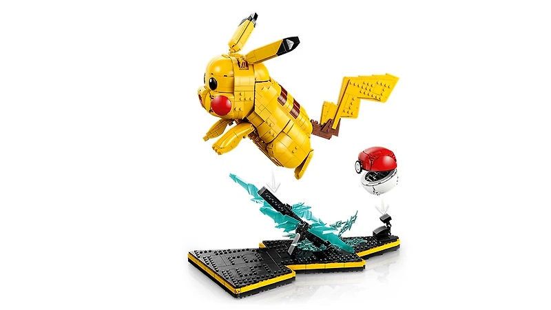 LEGO Pikachu and Poké Ball