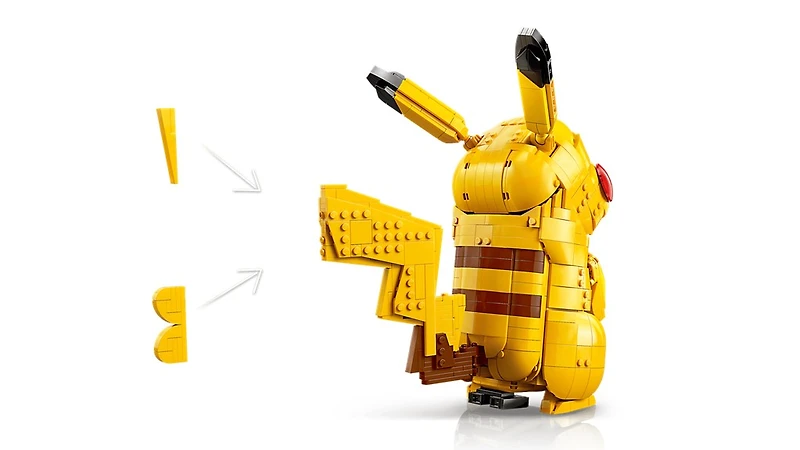 LEGO Pikachu and Poké Ball