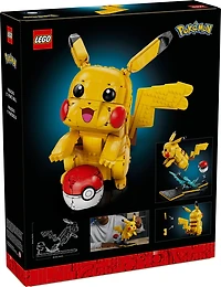 LEGO Pikachu and Poké Ball