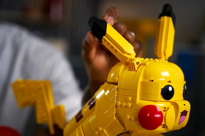 LEGO Pikachu and Poké Ball