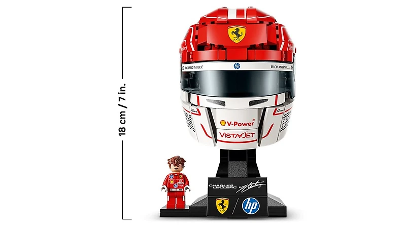 LEGO Editions Scuderia Ferrari HP Charles Leclerc Helmet