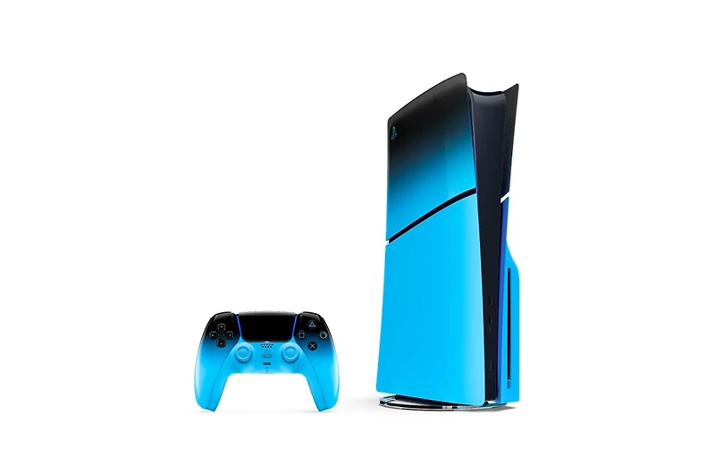 Façades pour console PlayStation 5 (groupe de modèles – mince) –  Bleu rythmique