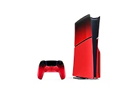 Façades pour console PlayStation 5 (groupe de modèles – mince) –  Rouge techno