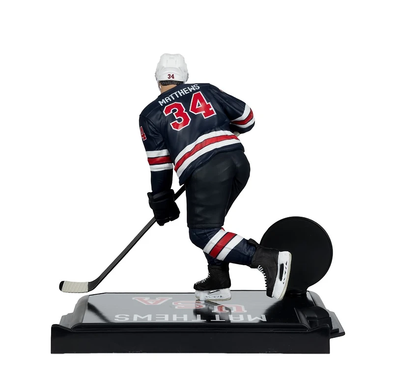 Auston Matthews (USA Hockey) Olympics 7-Inch Posed Figure McFarlane's SportsPicks