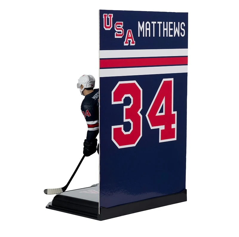 Auston Matthews (USA Hockey) Olympics 7-Inch Posed Figure McFarlane's SportsPicks