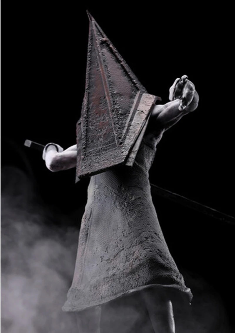 Silent Hill 2 - Oshi Works Red Pyramid Thing Statue