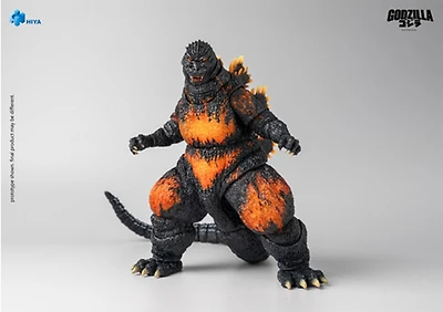 Hiya - Godzilla Vs Destroyah 1995 - Exquisite Basic - 7" Burning Godzilla Action Figure