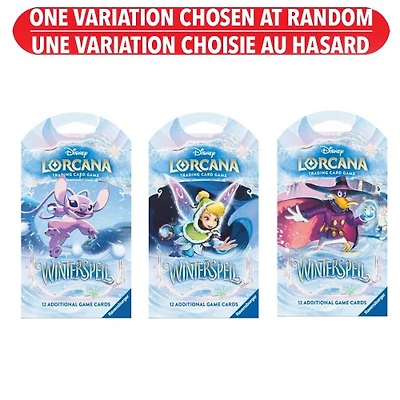Disney - Lorcana Winterspell Sleeved Booster – Une variation choisie au hasard