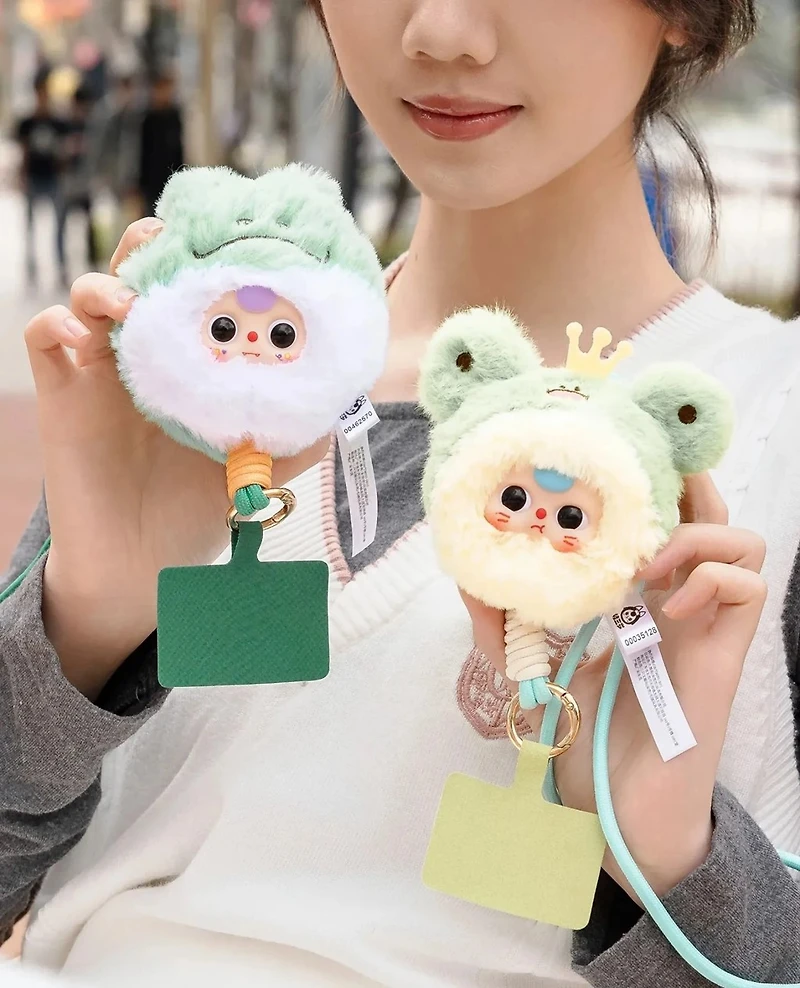 Baby Three: Phone Lanyard Strap Plush Blind Box – Une variation choisie au hasard