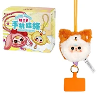 Baby Three: Phone Lanyard Strap Plush Blind Box – One Variation Chosen at Random