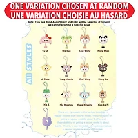 Baby Three: Phone Lanyard Strap Plush Blind Box – One Variation Chosen at Random