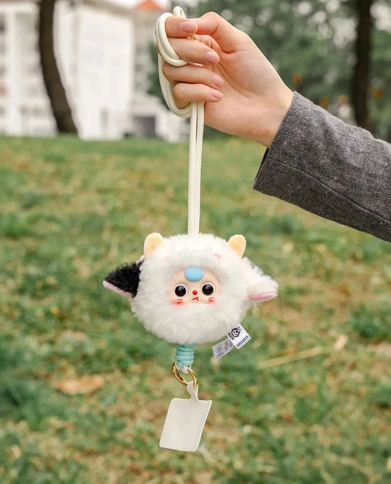 Baby Three: Phone Lanyard Strap Plush Blind Box – Une variation choisie au hasard