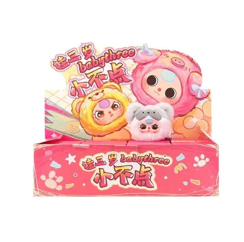 Baby Three Tiny Animal Plush Blind Box – One Variation Chosen at Random