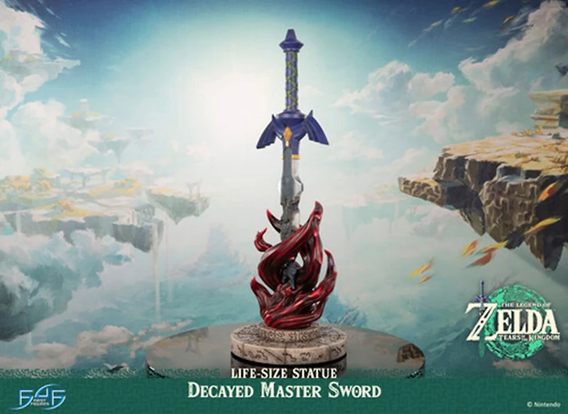 The Legend of Zelda - Decayed Master Sword Life Size Resin Statue