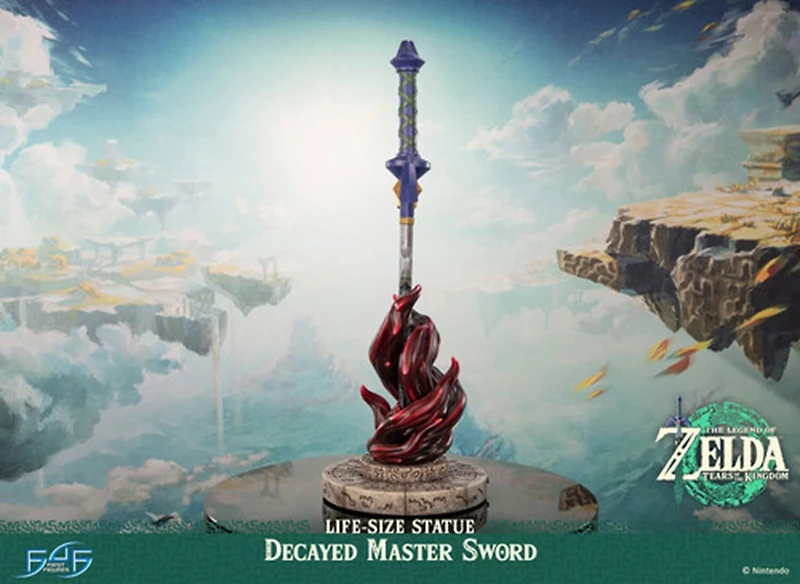 The Legend of Zelda - Decayed Master Sword Life Size Resin Statue