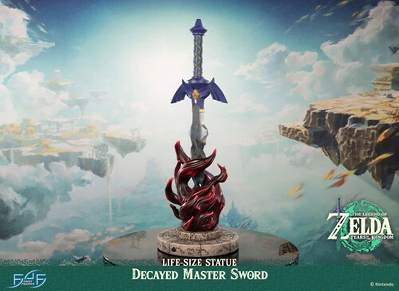 The Legend of Zelda - Decayed Master Sword Life Size Resin Statue