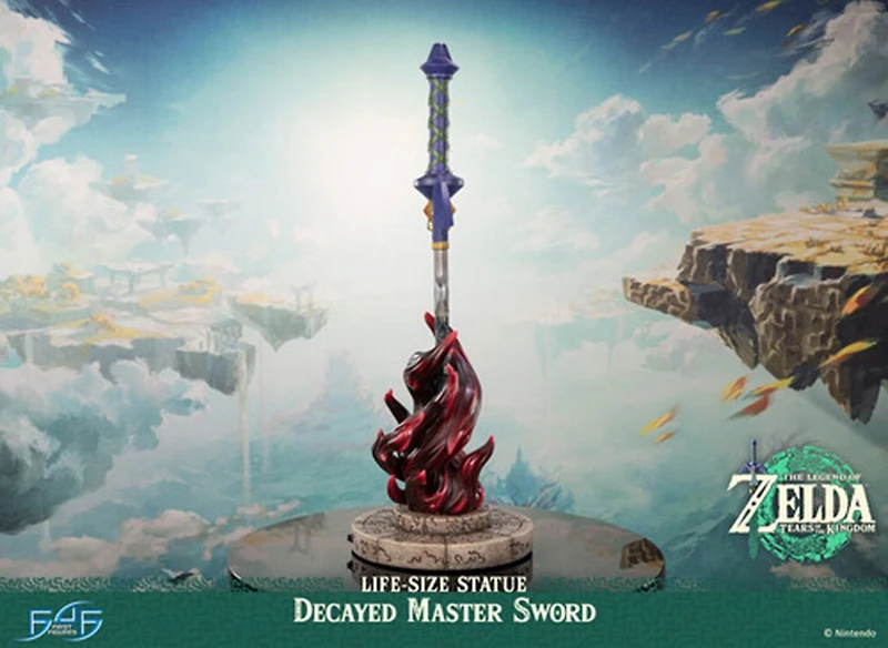 The Legend of Zelda - Decayed Master Sword Life Size Resin Statue