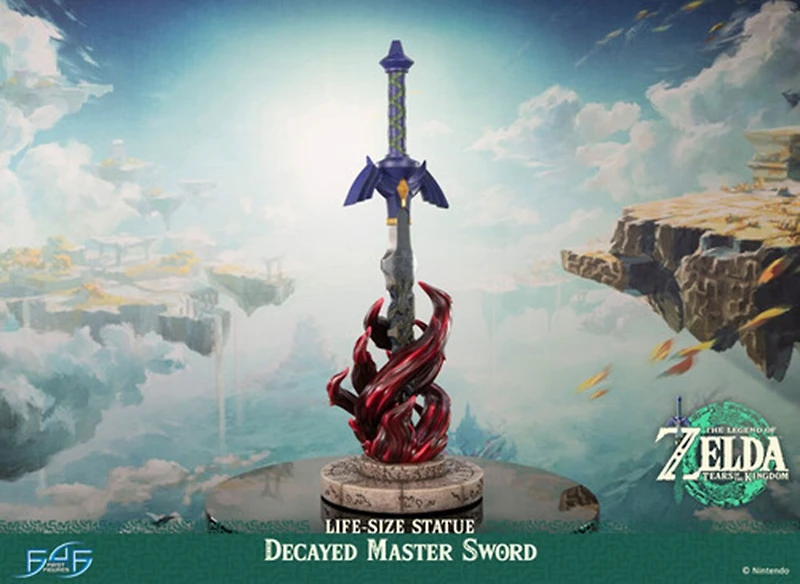 The Legend of Zelda - Decayed Master Sword Life Size Resin Statue