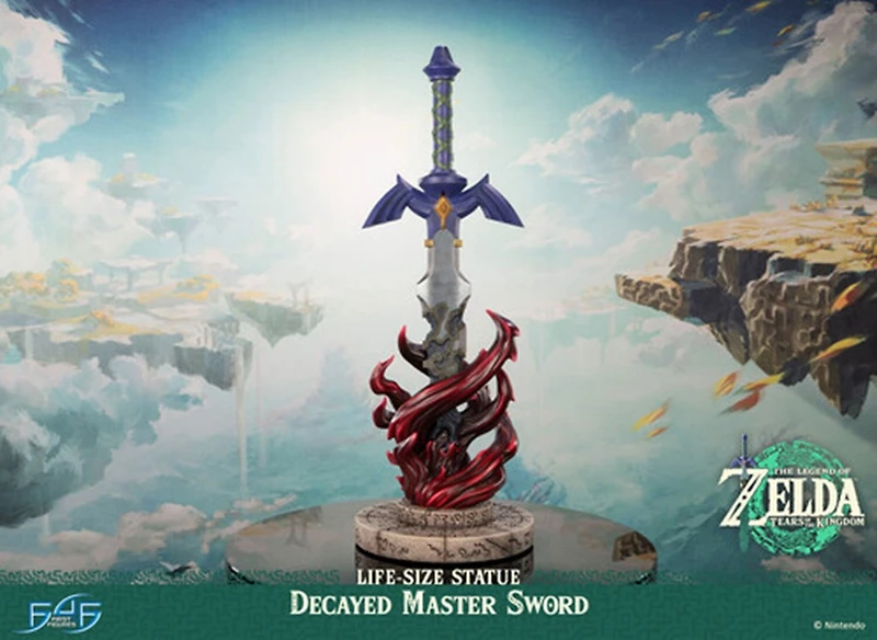 The Legend of Zelda - Decayed Master Sword Life Size Resin Statue