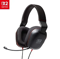 PowerA Wired Stereo Headset for Nintendo Switch 2 - Black