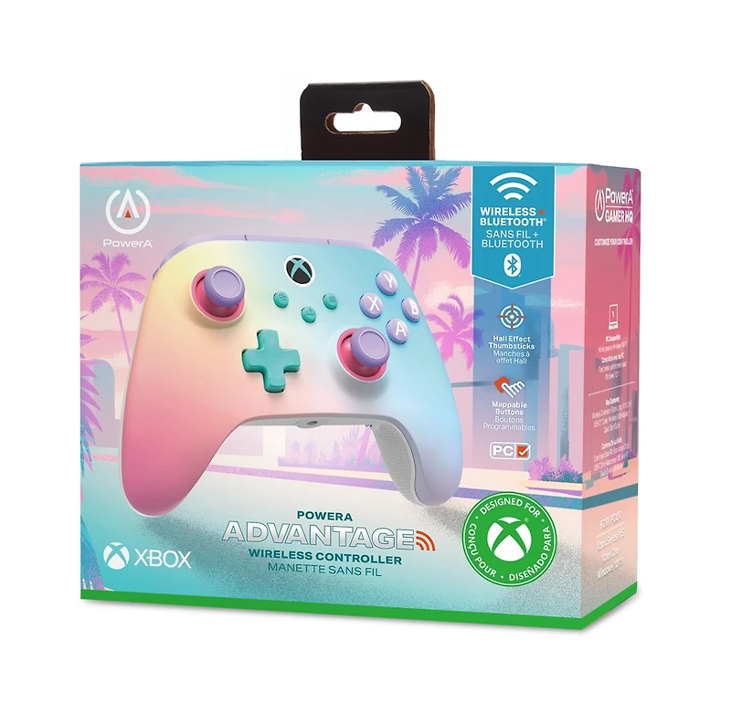 PowerA Advantage Wireless Controller for Xbox Series X|S - Beach Vibes