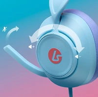 LucidSound LS10 Wired Gaming Headset - Ocean Waves