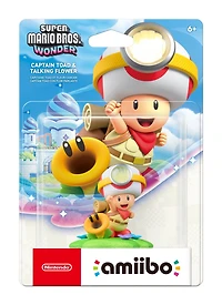 amiibo - Captain Toad & Talking Flower - Super Mario Bros. Wonder Series