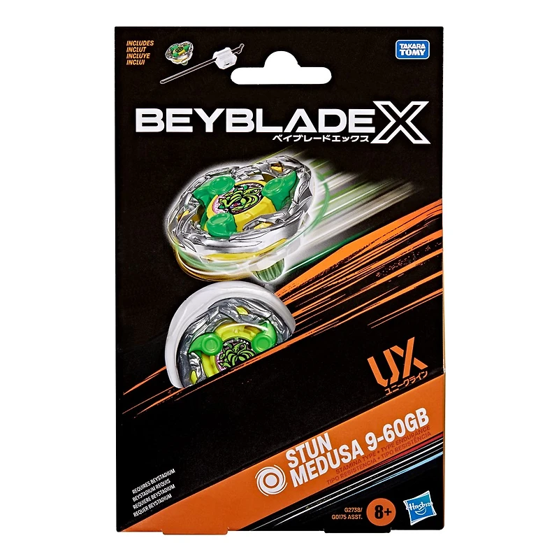 Beyblade X Stun Medusa 9-60GB UX Starter Pack Set