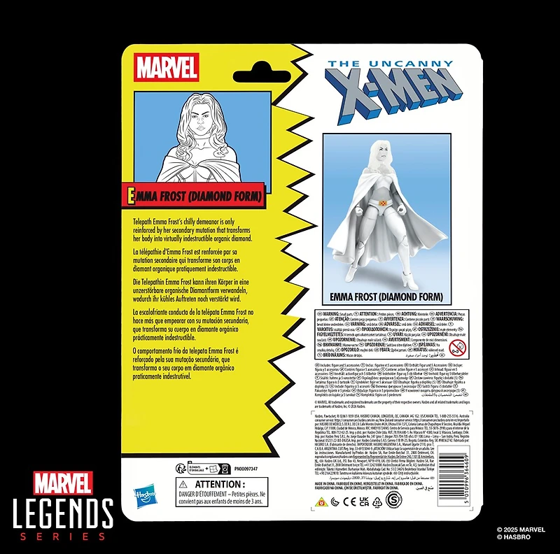 Marvel Legends Series Emma Frost (Diamond Form)