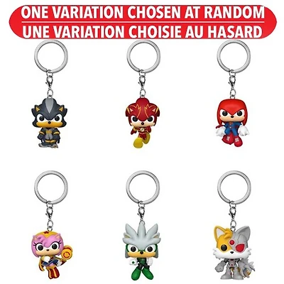 POP! Keychain: Justice League of America & Sonic – One Variation Chosen at Random