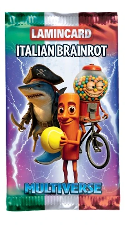 Lamincard Italian Brainrot Multiverse Collectible Cards Pack