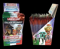 Lamincard Italian Brainrot Multiverse Collectible Cards Pack