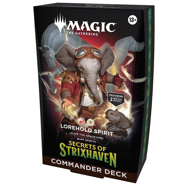 Magic the Gathering: Secrets of Strixhaven Commander Deck Assorted – One Variation Chosen at Random