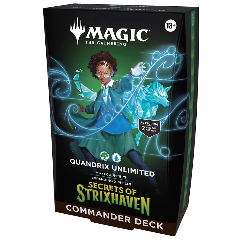 Magic the Gathering: Secrets of Strixhaven Commander Deck Assorted – One Variation Chosen at Random