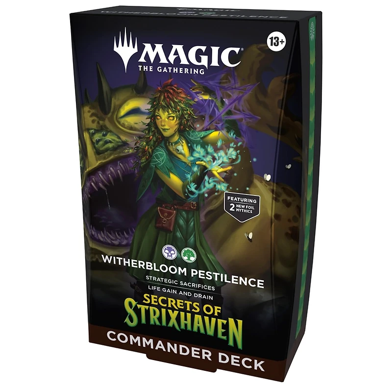 Magic the Gathering: Secrets of Strixhaven Commander Deck Assortie – Une variation choisie au hasard