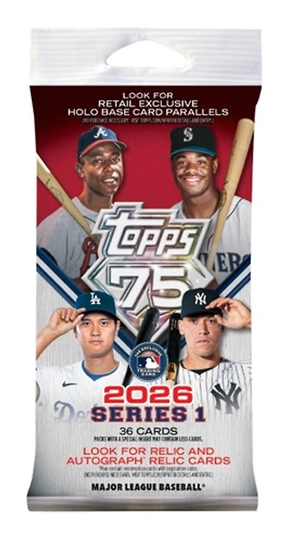 Topps 2026 MLB Series 1 Fat Pack