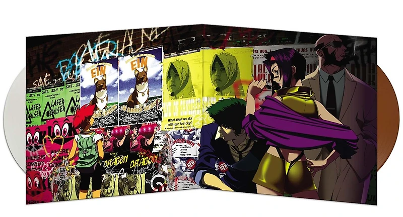 Cowboy Bebop (Original Series Soundtrack) - Seatbelts - (Ein Variant - Brown / White) - LP