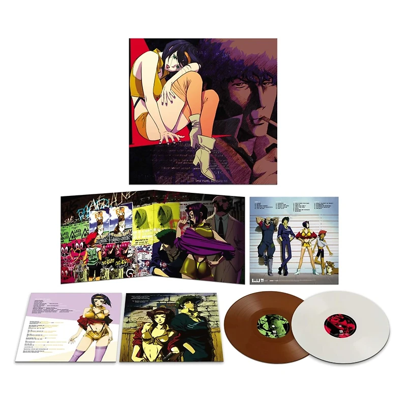 Cowboy Bebop (Original Series Soundtrack) - Seatbelts - (Ein Variant - Brown / White) - LP