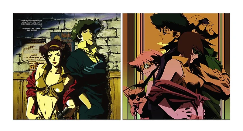 Cowboy Bebop (Original Series Soundtrack) - Seatbelts - (Ein Variant - Brown / White) - LP