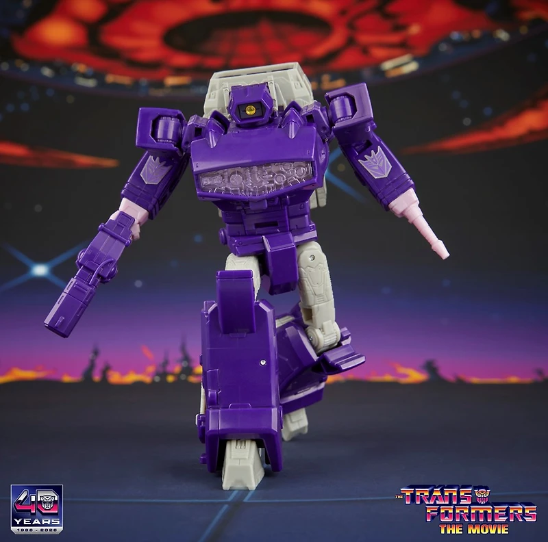 The Transformers: The Movie Voyager Class Shockwave