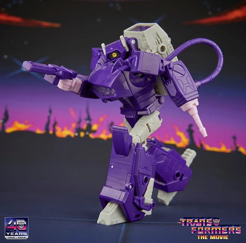 The Transformers: The Movie Voyager Class Shockwave