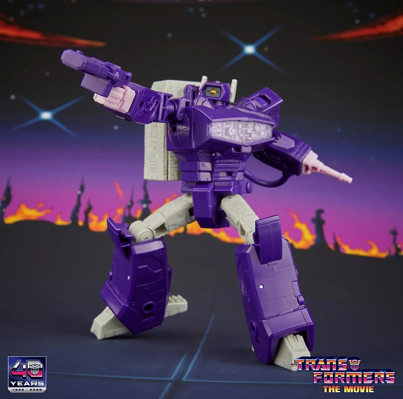 The Transformers: The Movie Voyager Class Shockwave